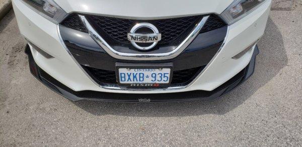 2016-2018 nissan maxima Front Splitter