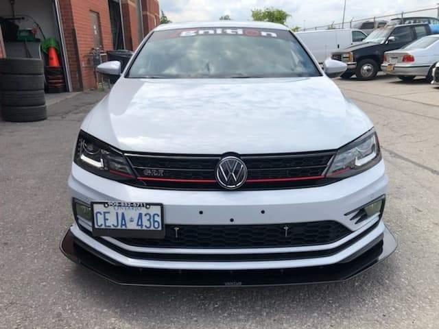 2016-2018 Volkswagen GLI mk6.5 Front Splitter
