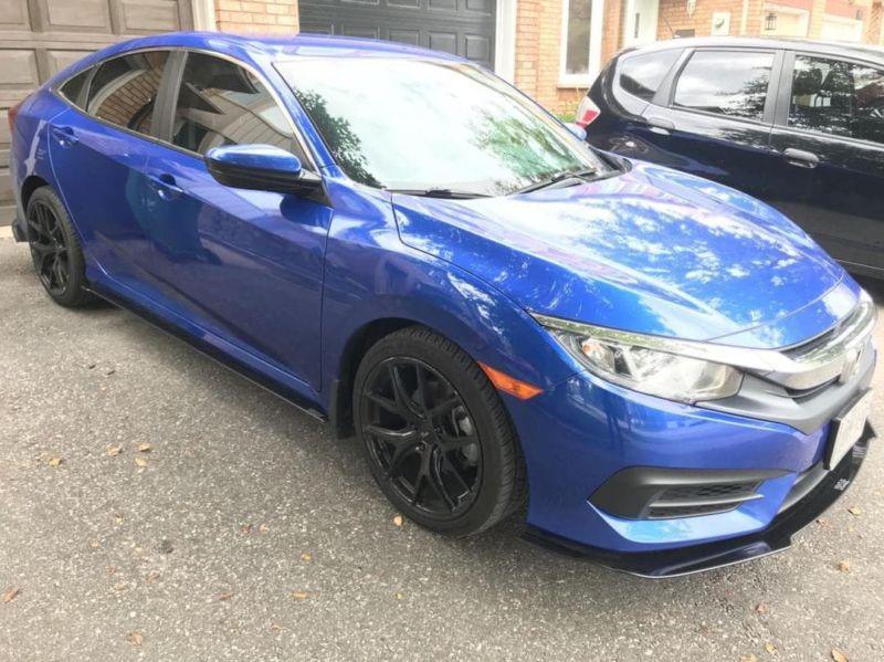 2016+ Honda civic sedan Side Splitters Ventus AutoWorks 