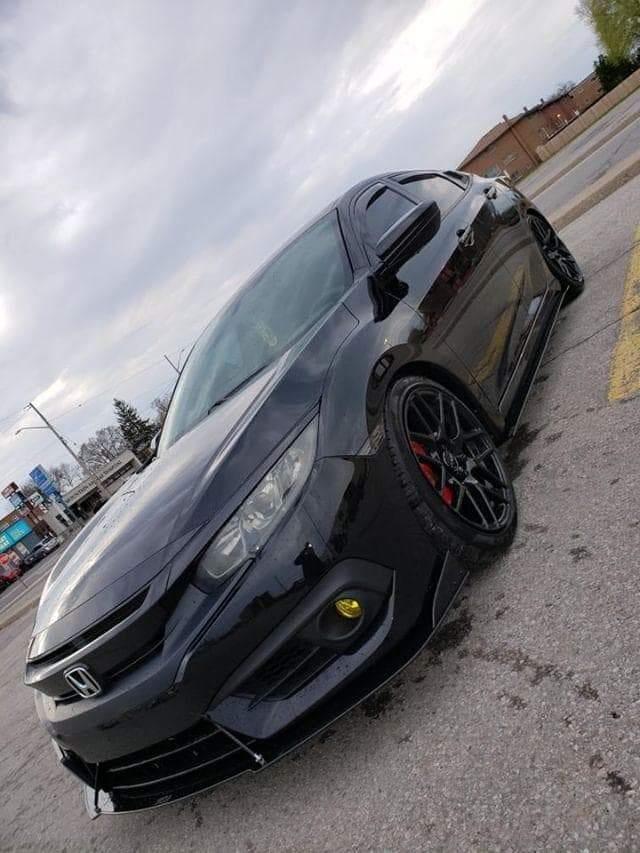 2016+ Honda civic sedan Side Splitters Ventus AutoWorks 