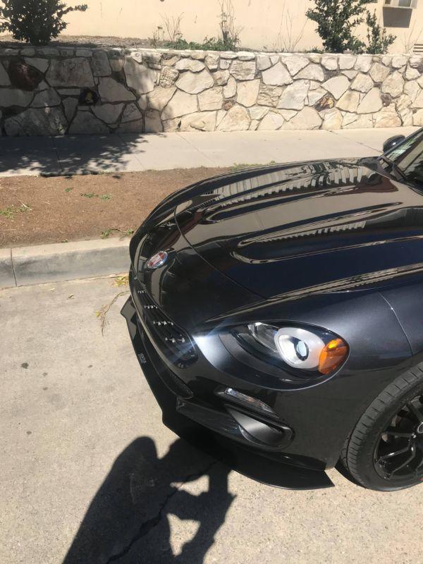 2017+ Fiat 124 spider classica/lusso Front Splitter