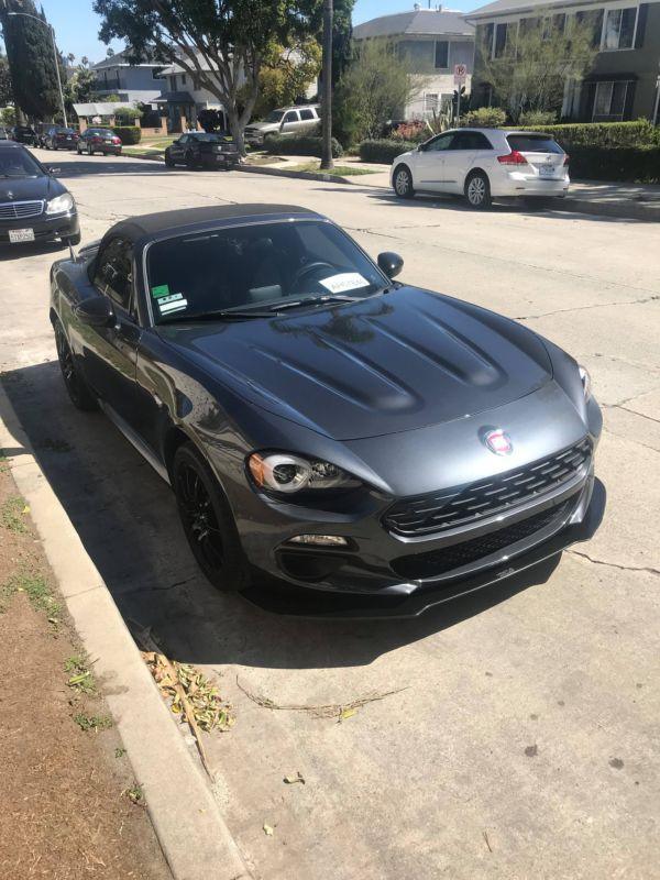 2017+ Fiat 124 spider classica/lusso Front Splitter