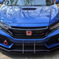 2017+ Honda civic type r lip version 1 Front Splitter Ventus AutoWorks 