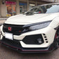 2017+ Honda civic type r lip version 1 Front Splitter Ventus AutoWorks 