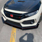 2017+ Honda civic type r lip version 1 Front Splitter Ventus AutoWorks 