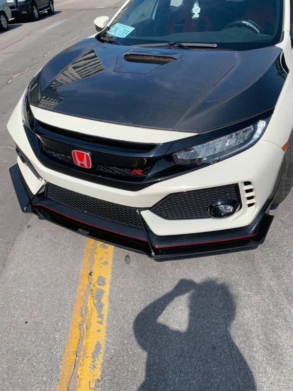 2017+ Honda civic type r lip version 1 Front Splitter Ventus AutoWorks 
