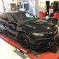 2017+ Honda civic type r Side Splitters  Too Fast Autoparts
