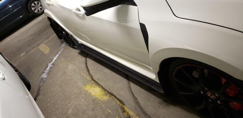 2017+ Honda civic type r Side Splitters Ventus AutoWorks 