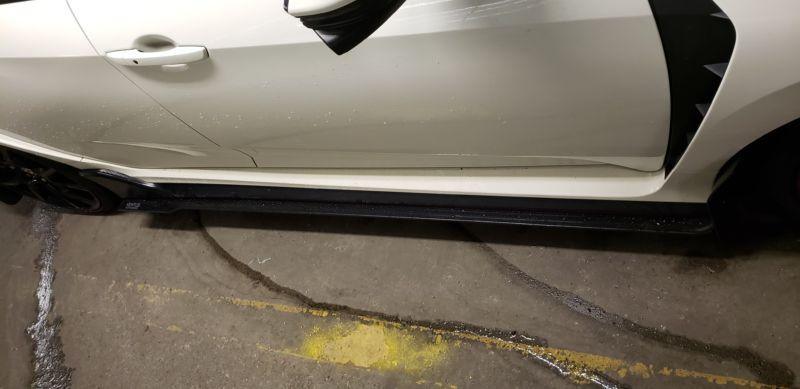 2017+ Honda civic type r Side Splitters Ventus AutoWorks 