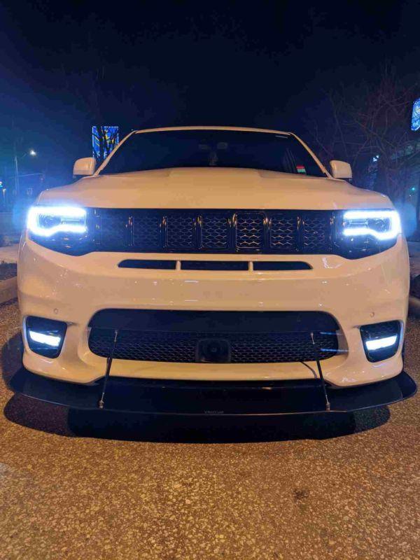 2017+ Jeep grand cherokee srt/srt8/trackhawk Front Splitter  Too Fast Autoparts