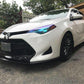 2017+ toyota corolla le Front Splitter Ventus AutoWorks 