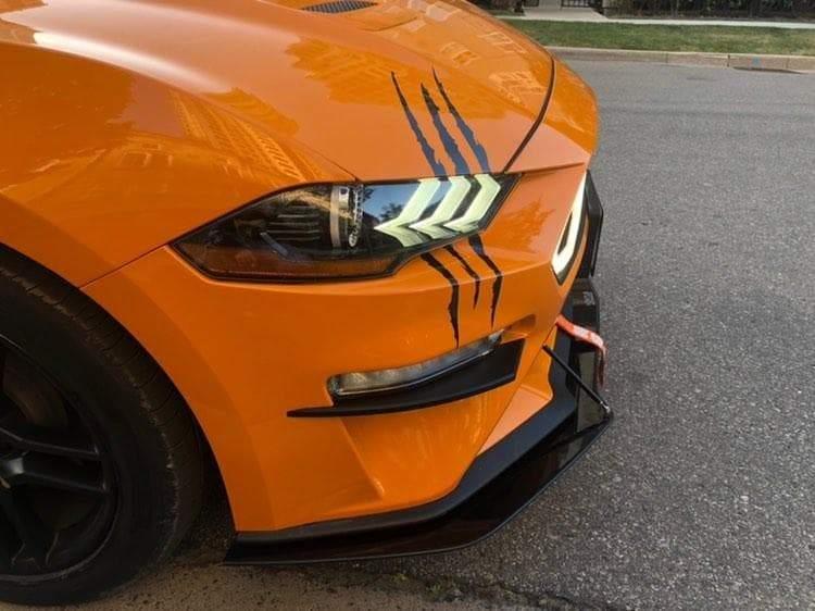 2018+ Ford Mustang Front Splitter