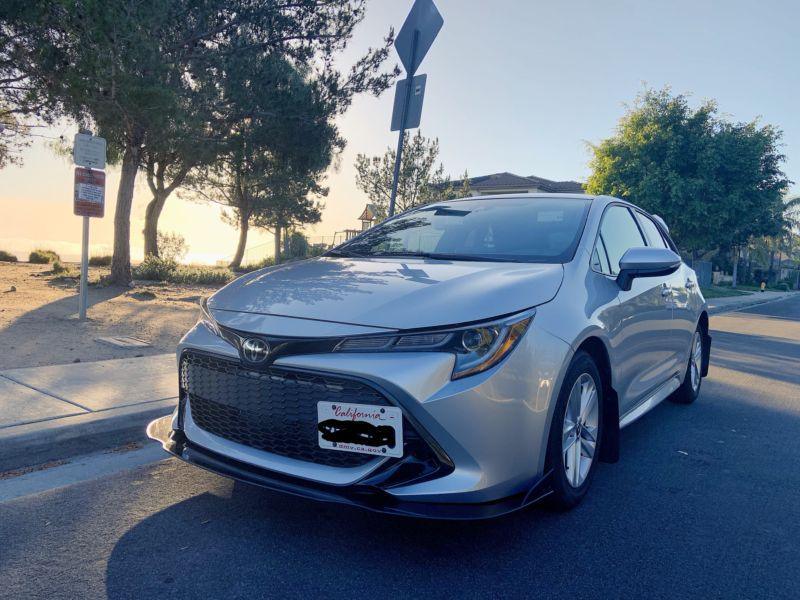 2018+ toyota corolla hatchback Front Splitter