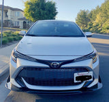 2018+ toyota corolla hatchback Front Splitter  Too Fast Autoparts