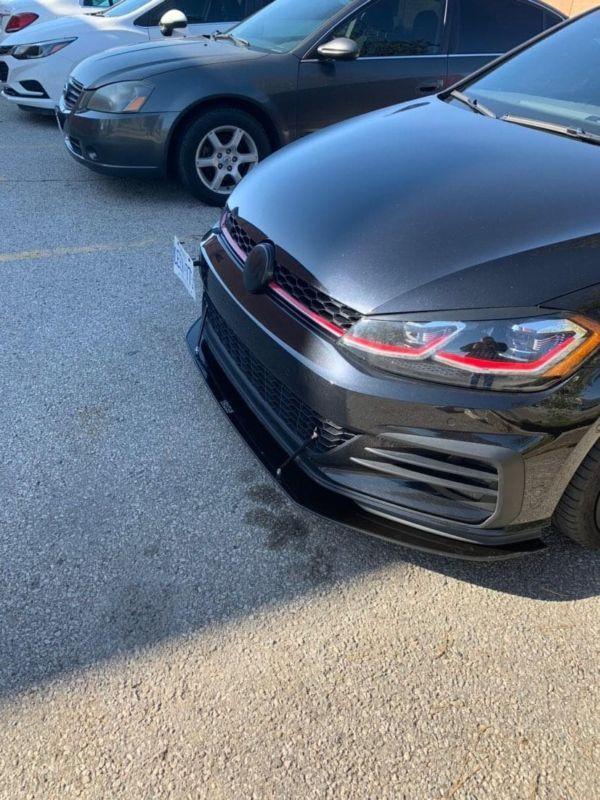 2018+ Volkswagen GTI mk7.5" Front Splitter" Ventus AutoWorks 