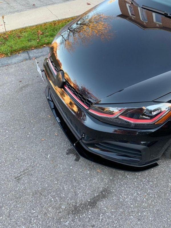 2018+ Volkswagen GTI mk7.5" Front Splitter" Ventus AutoWorks 