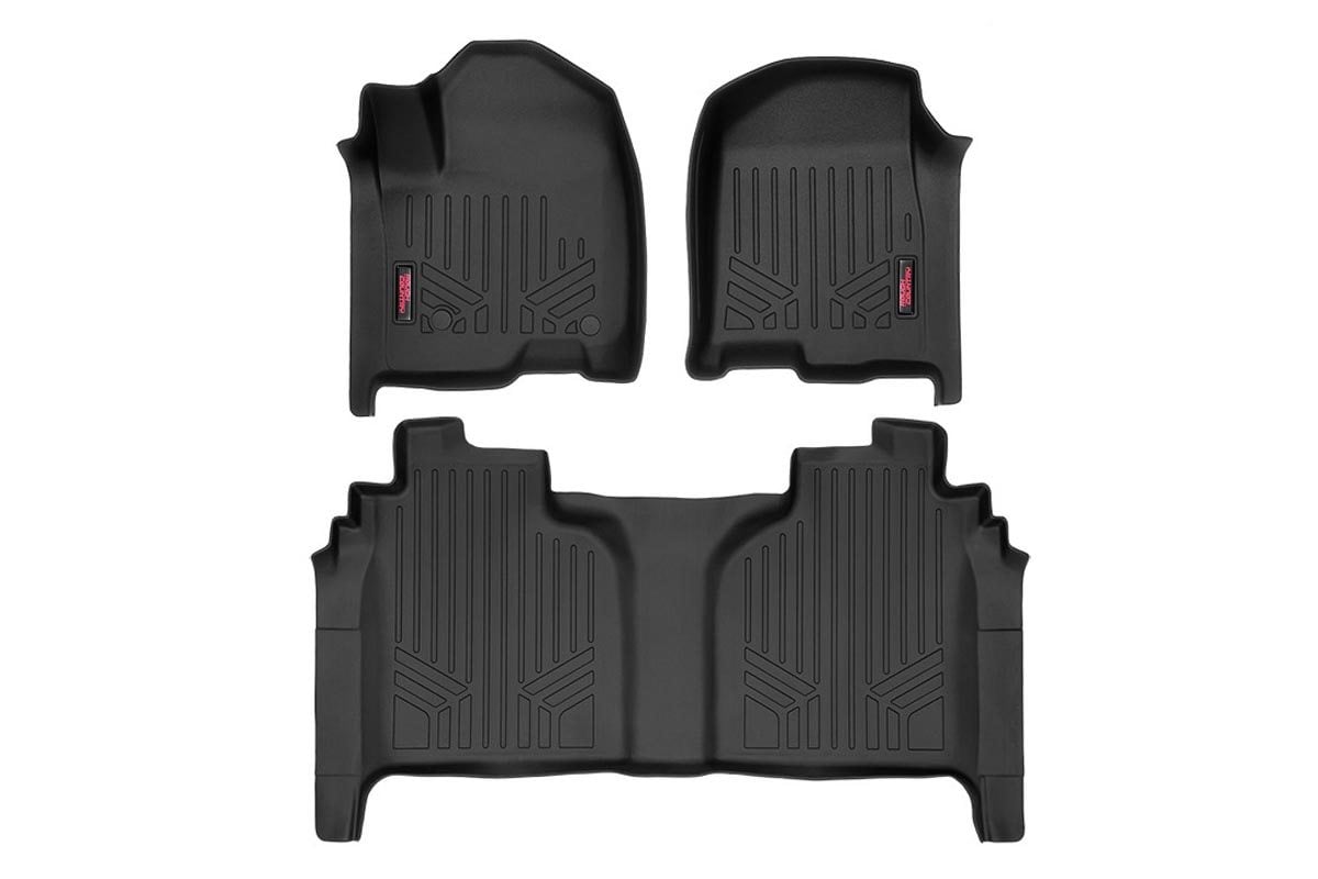 Floor Mats | FR & RR | FR Bucket | Crew | Chevy/GMC 1500/2500HD/3500HD 2WD/4WD