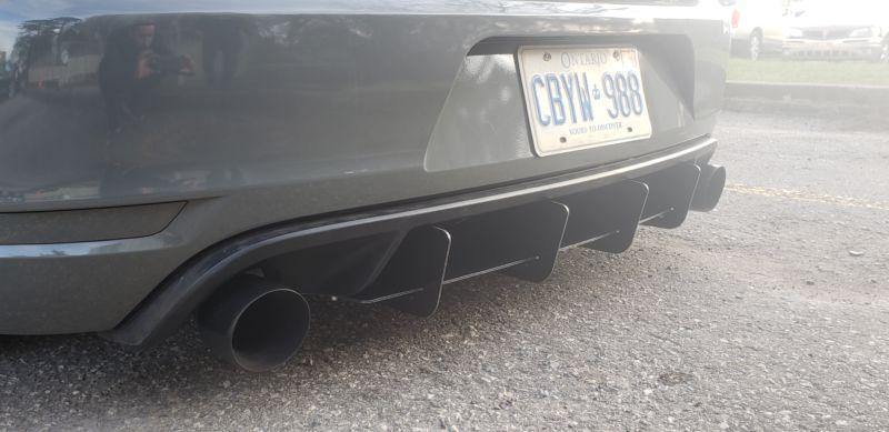 2010-2014 volkswagen GTI mk6 rear diffuser+Rear corner spats