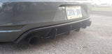 2010-2014 volkswagen GTI mk6 rear diffuser+Rear corner spats