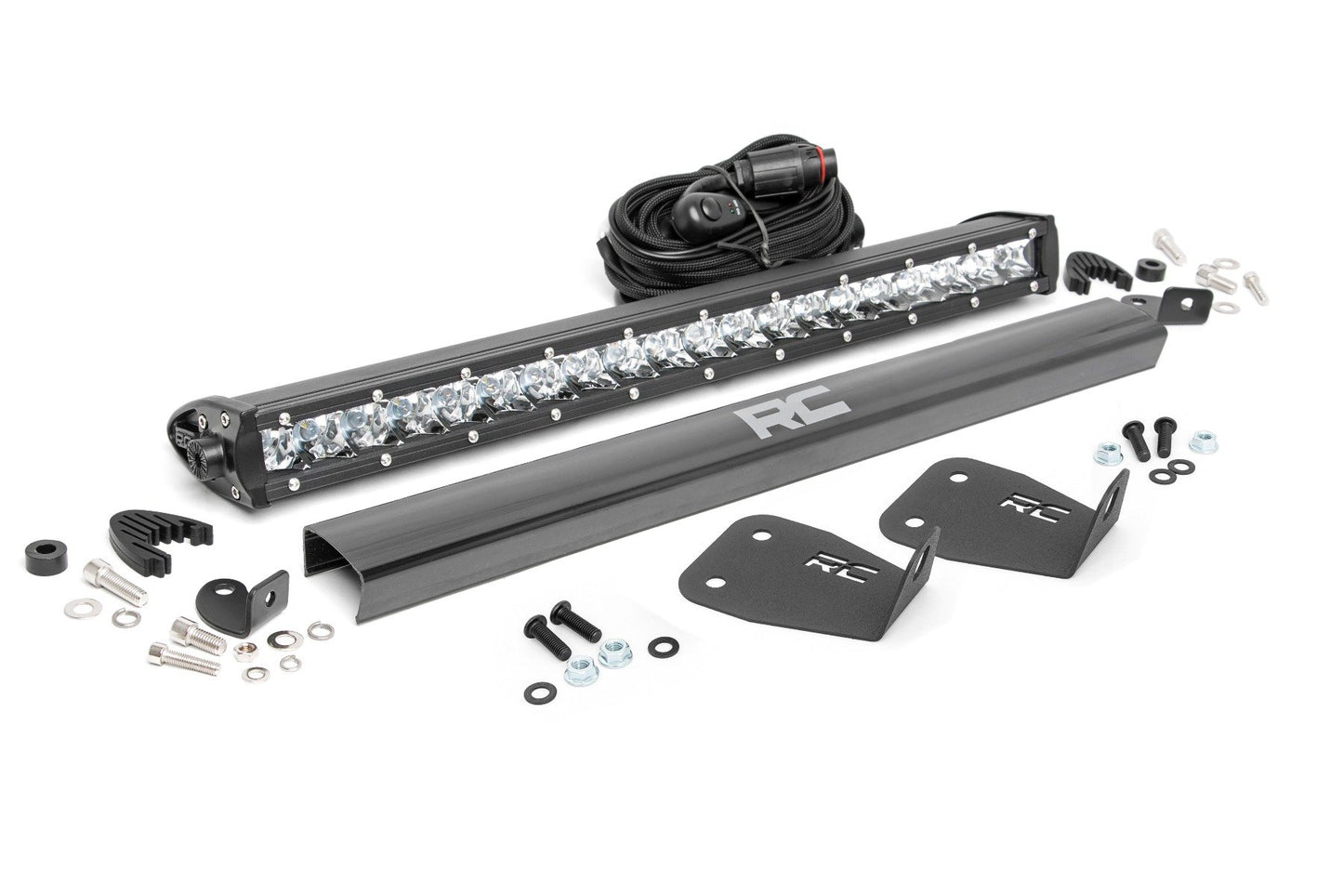 LED Light Kit | Bumper Mount | 20" Chrome Single Row | Ford Bronco Sport (21-23)