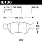 Hawk BMW 318i/318iC/318iS/318Ti/325Ci/325i/325iS/325Xi/328Ci/328iC/328iS/Z3 Race DTC-60 Frt Brk Pads