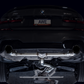 AWE Tuning 19-23 BMW 330i / 21-23 BMW 430i Base G2X Track Edition Axle-Back Exhaust - Diamond Black