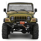 Raxiom 97-06 Jeep Wrangler TJ 50-In LED Light Bar Windshield Mount w/ Auxiliary Bracket