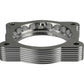 aFe 02-09 Chevrolet Trailblazer/ 02-09 GMC Envoy L6 4.2L Silver Bullet Throttle Body Spacer - Silver