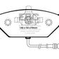 EBC 00-05 Volkswagen Beetle 2.0 Yellowstuff Front Brake Pads