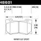 Hawk 10-11 Infiniti FX50 / 09-10 G37 / 09-10 Nissan 370Z DTC-60 Race Front Brake Pads