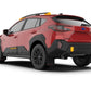 Rally Armor 24-26 Subaru Crosstrek (Wilderness Only) Black UR Mud Flap W/Red Logo - No Drilling Req