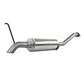 MBRP 04-11 Chevy Colorado / GMC Canyon Cat Back Before Axle Turn Down Alum Exhaust
