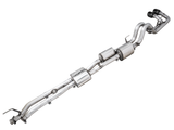 AWE Tuning 16-22 Toyota Tacoma 0FG Cat-Back Exhaust w/ BashGuard - Dual Diamond Black Tips