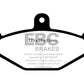 EBC 92-00 Dodge Viper 8.0 Redstuff Rear Brake Pads