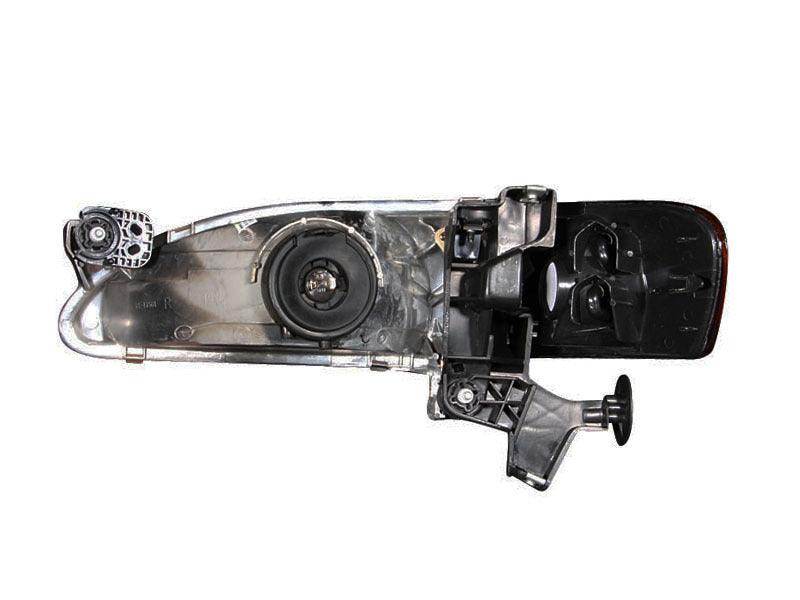 ANZO 1998-2000 Toyota Corolla Crystal Headlights Black | Too Fast Autoparts | Order Online | Canada & USA Shipping