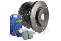 Kits EBC S6 Plaquettes Bluestuff et Rotors GD