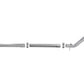 aFe MACH Force-Xp 2-1/2in 409 Stainless Steel Mid-Pipe w/Resonator Delete 18+ Jeep Wrangler JL 3.6L