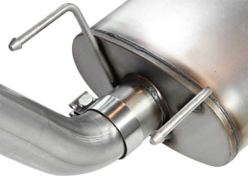 aFe MACHForce XP Exhausts Cat-Back SS-409 EXH CB Toyota Tacoma 05-13 V6-4.0L (Blk Tip) | Too Fast Autoparts | Order Online