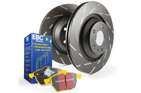 Kits EBC S9 Plaquettes Yellowstuff et Rotors USR