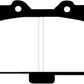 EBC 89-95 Nissan Skyline (R32) 2.6 Twin Turbo GT-R Redstuff Front Brake Pads