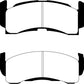 EBC 73-74 Buick Apollo 4.1 Redstuff Front Brake Pads