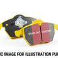EBC 88-89 Pontiac Fiero 2.5 Yellowstuff Front Brake Pads
