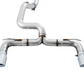 AWE Tuning Ford Focus RS Track Edition Cat-Back Exhaust - Chrome Silver Tips