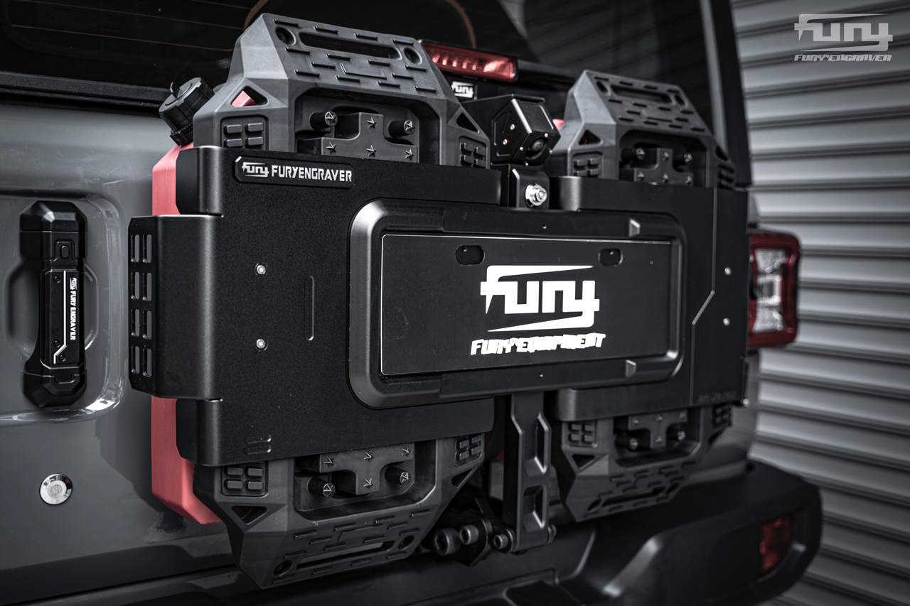 FuryGravity JK/JL TAILGATE EQUIPMENT INTEGRATED MODULE,GEN 1.0 - Storage & Organization - DW-JW-FG-2310-06