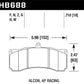 Hawk AP Racing / Stoptech / Alcon DTC-60 Race Brake Pads