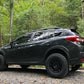 Rally Armor 18-23 Subaru Crosstrek Black UR Mud Flap w/Red Logo