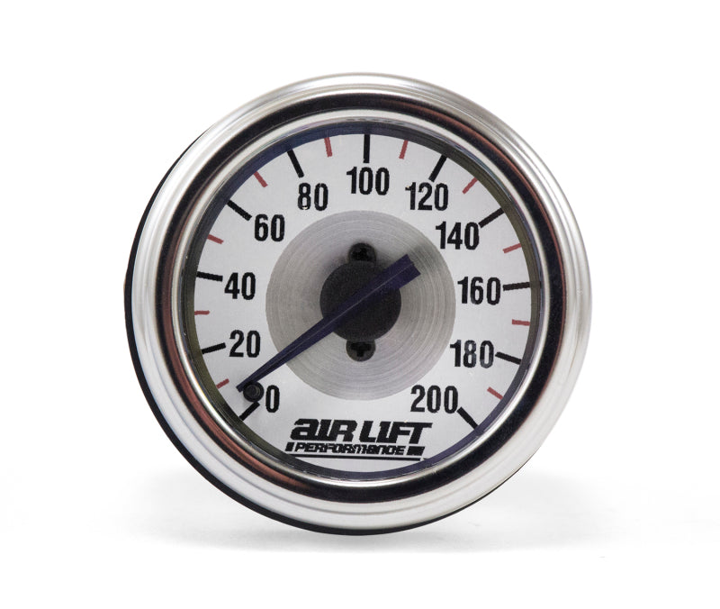 Air Lift Single Needle Gauge- 200 PSI