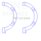 King Chrysler 345/370 OHV Hemi Thrust Washer Set