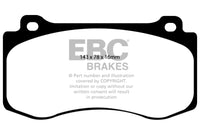 EBC 05-10 Chrysler 300C 6.1 SRT8 Yellowstuff Front Brake Pads (Excl 6 Piston Calipers)