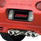 Corsa 1997-2004 Chevrolet Corvette C5 Z06 5.7L V8 Polished Xtreme Cat-Back + XO Exhaust